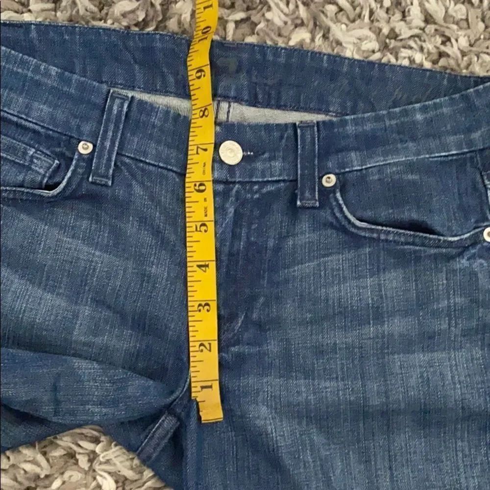 7 For All Mankind Embellished Distressed Shorts - Picture 12 of 15